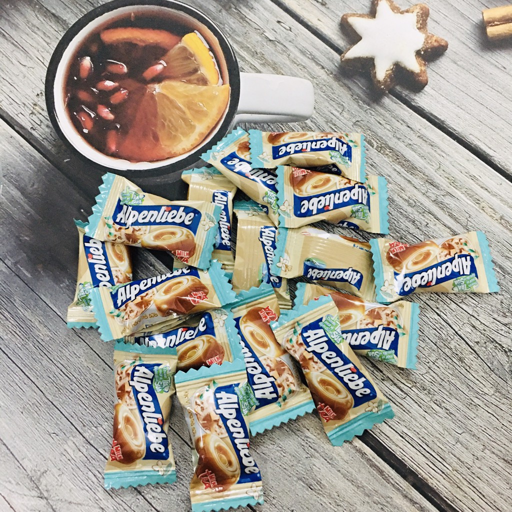 KẸO ALPENLIEBE HỒNG TRÀ SỮA