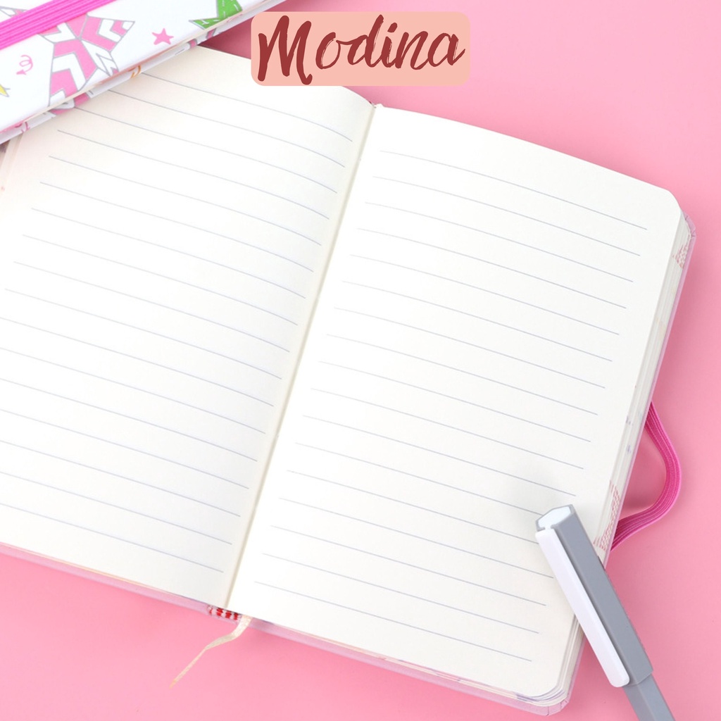 Sổ ghi chép a5 phong cách Hàn quốc MODINA, vở ghi chép cute dễ thương