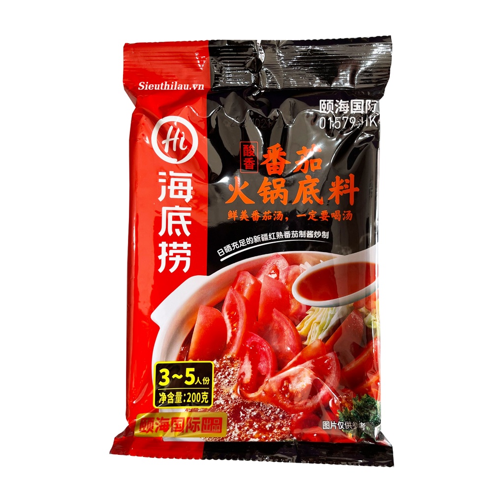 [Sieuthilau.vn] Cốt Lẩu Cà Chua Haidilao 200g