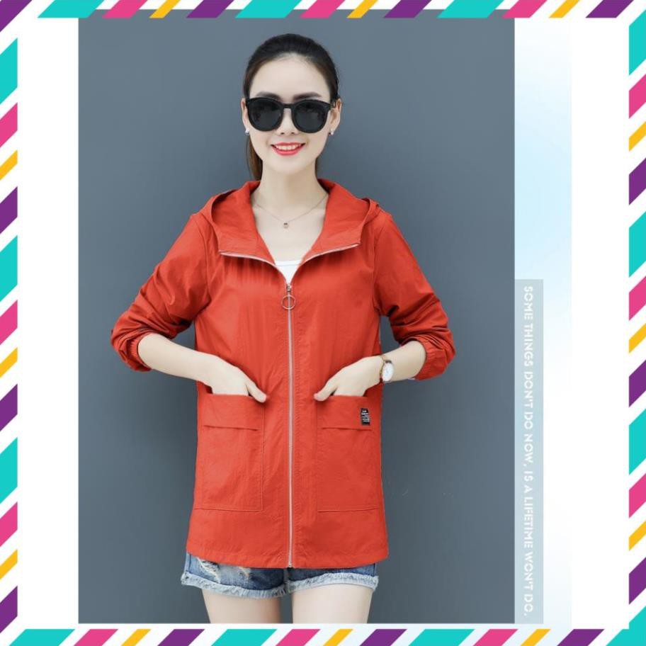 Áo Gió Nữ - Áo Đa Năng Thời Trang 4 Mùa Nữ - Áo Khoác Nữ