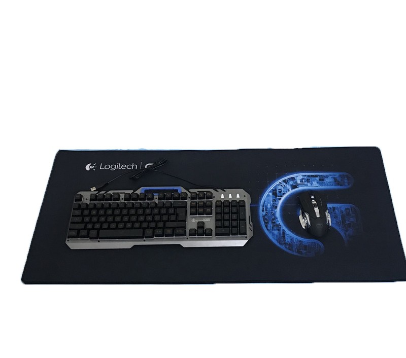 ♜☸♨Logitech oversized table mat thickened seaming LOLcf game Razer rough surface keyboard mouse computer mouse pad