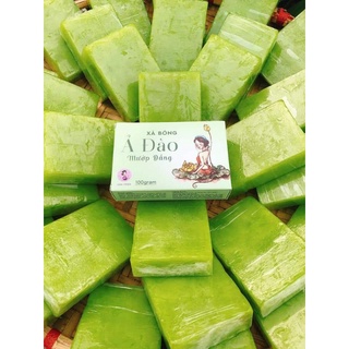 Xà bông Nghệ tươi, Xà bông Mướp Đăng 100% Tự Nhiên(mua 2 tặng 1 túi tạo bọt)