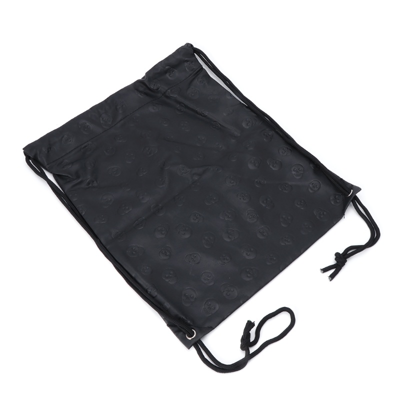 Ba Lô Rút Dây Thể Thao In Hình Đầu Lâu Thời Trang Unisex