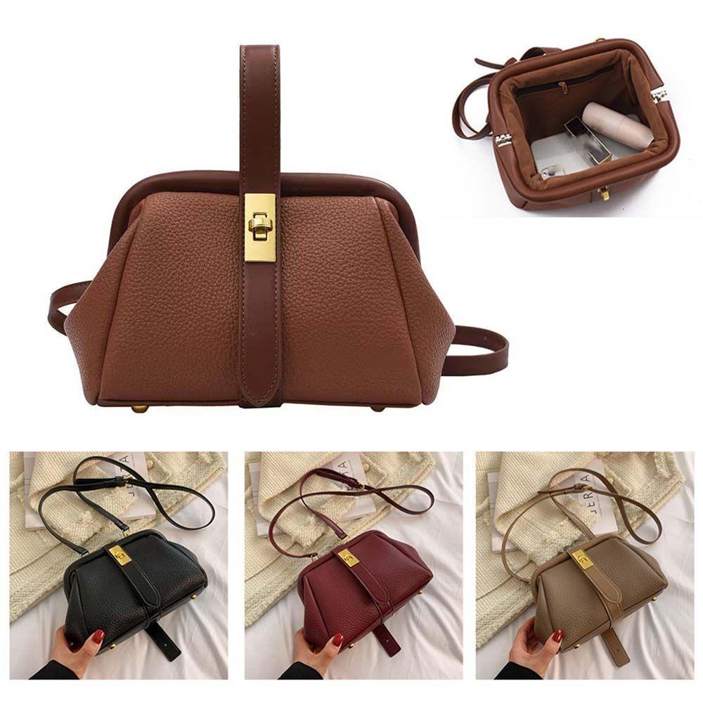 PINEVN Túi Xách Đeo Vai Cỡ Lớn Họa Tiết Trái Vải Sang Trọng Cho Nữ