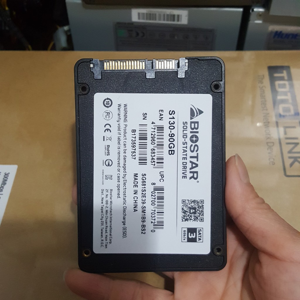 Ổ cứng ssd Biostar 90GB Sata 3 - Chính hãng Anh Ngọc