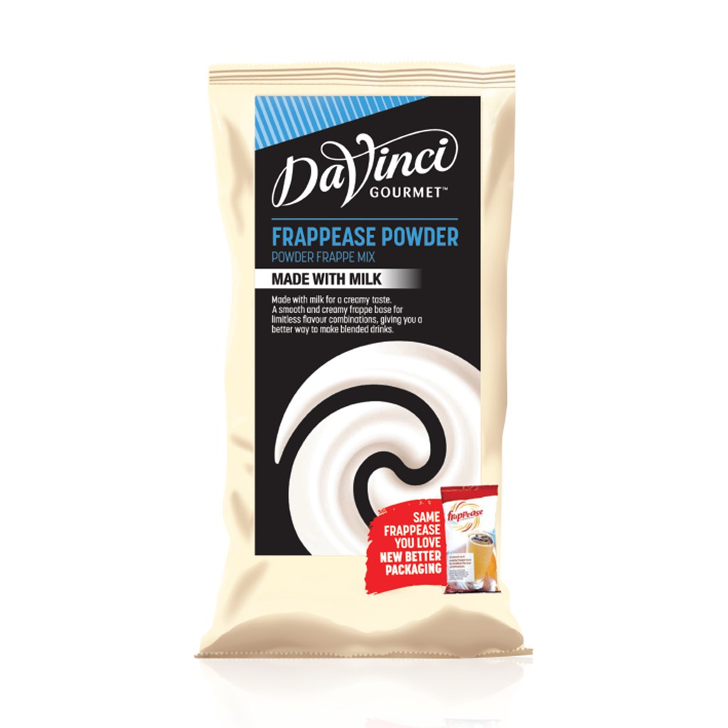 Bột Mix (Bột Frappe) Davinci Gourmet Frappease - túi 1,5kg  - Hàng chính hãng