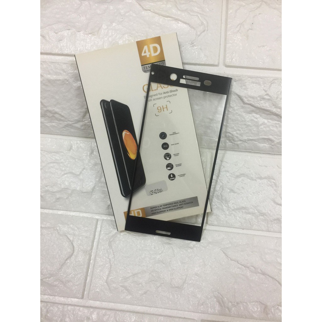 Kính cường lực Full màn 4D cho Sony XZ+