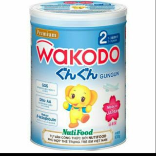 Sữa wakodo lebens gungun số 2 850g date 2021