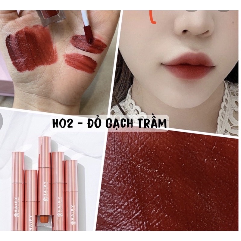 Son kem siêu lì siêu kháng nước Hapy matte Minigadern