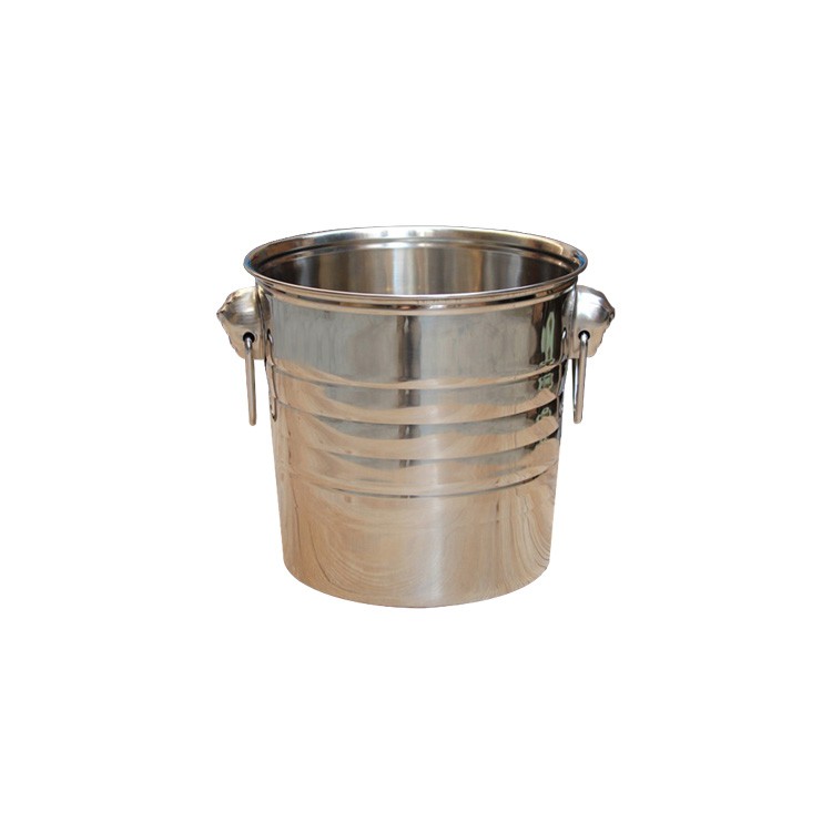 Xô đá inox đựng đá ,ướp lạnh rượu bia bền đẹp sáng bóng