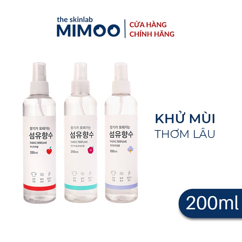 Xịt Thơm Quần Áo Hàn Quốc Fabric Perfume 250ml