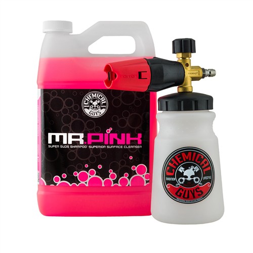 Xà bông rửa xe Chemical Guys Mr Pink Super Suds Shampoo - Siêu bọt tạo sạch hoàn hảo, Can 3,8L