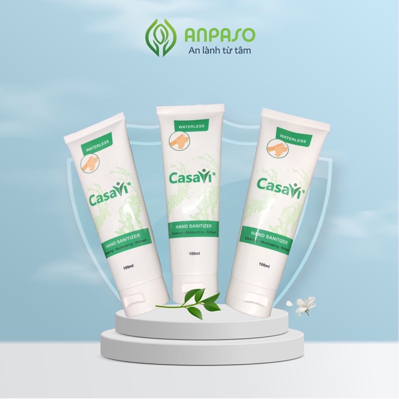 Nước Rửa Tay Khô Casavi xuất xứ Thái Lan sát khuẩn an toàn, dưỡng ẩm cho da 100ml | BigBuy360 - bigbuy360.vn