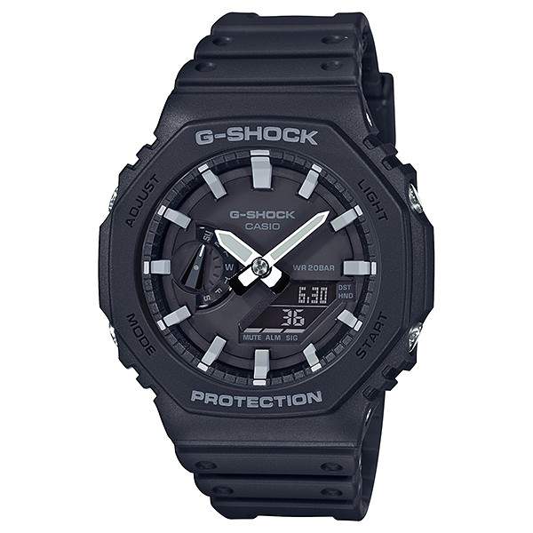 Đồng hồ Nam Dây Nhựa Casio G-Shock GA-2100-1A chính hãng bảo hành 5 năm Pin trọn đ