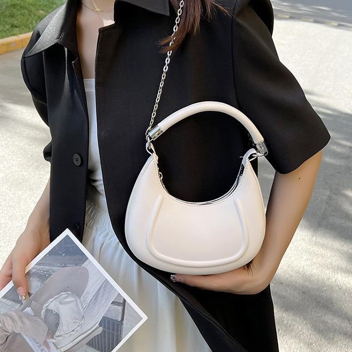 Túi Đeo Chéo Da PU Cao Cấp Màu Trơn Đơn Giản Thời Trang Hàn Quốc