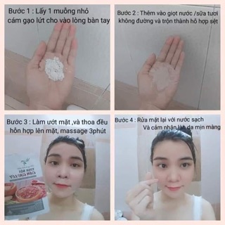 Tinh bột cám gạo lứt