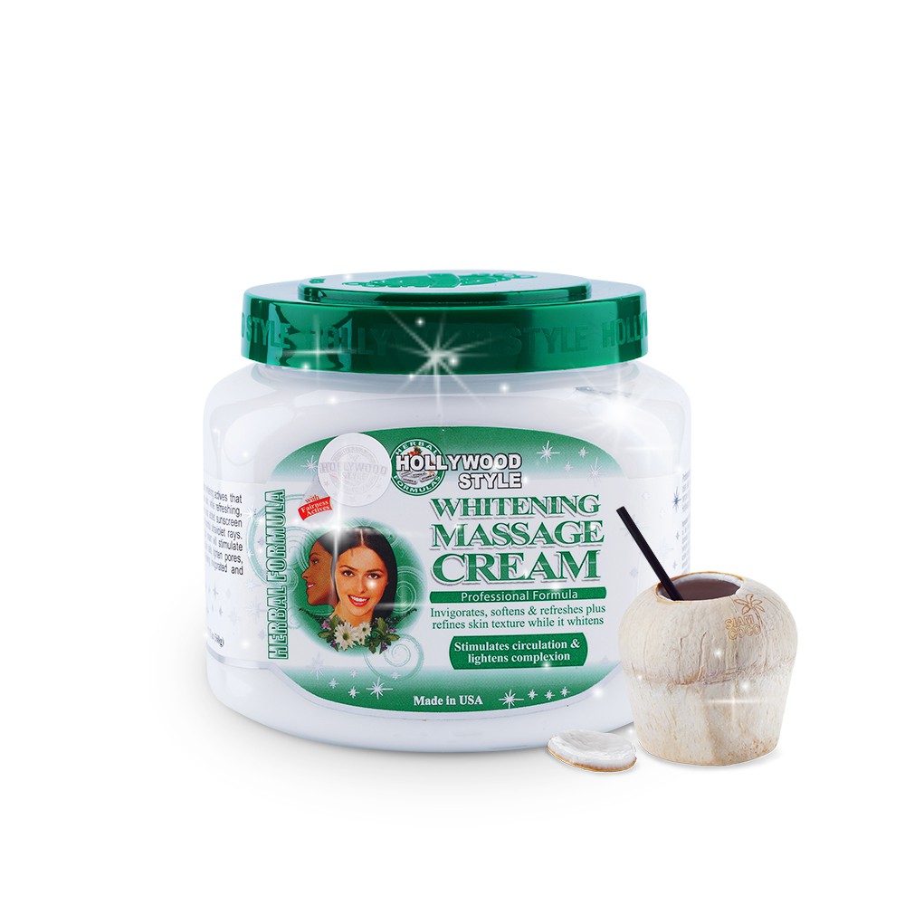 Kem massage làm trắng da Whitening Massage Cream Hollywood Style 560g