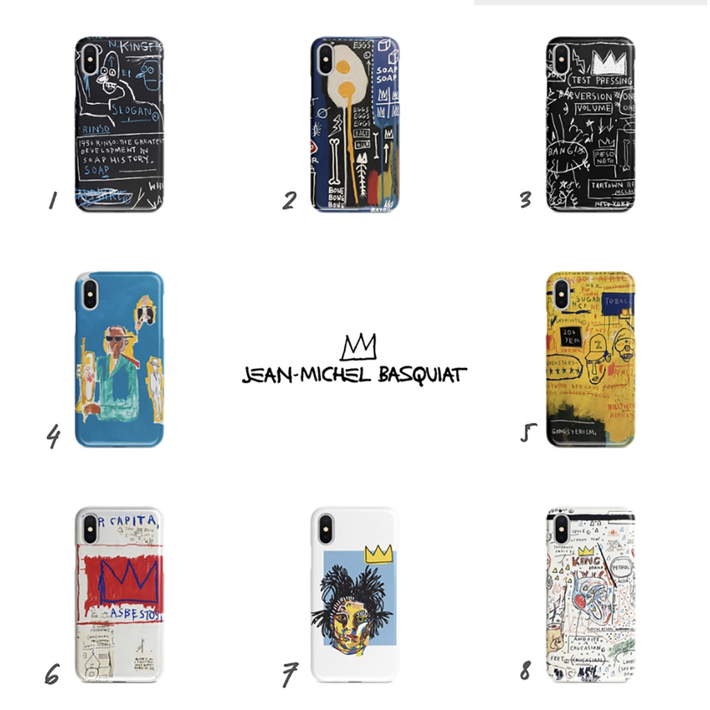 Ốp lưng điện thoại Casebary | BST JEAN MICHEL BASQUIAT phần 1