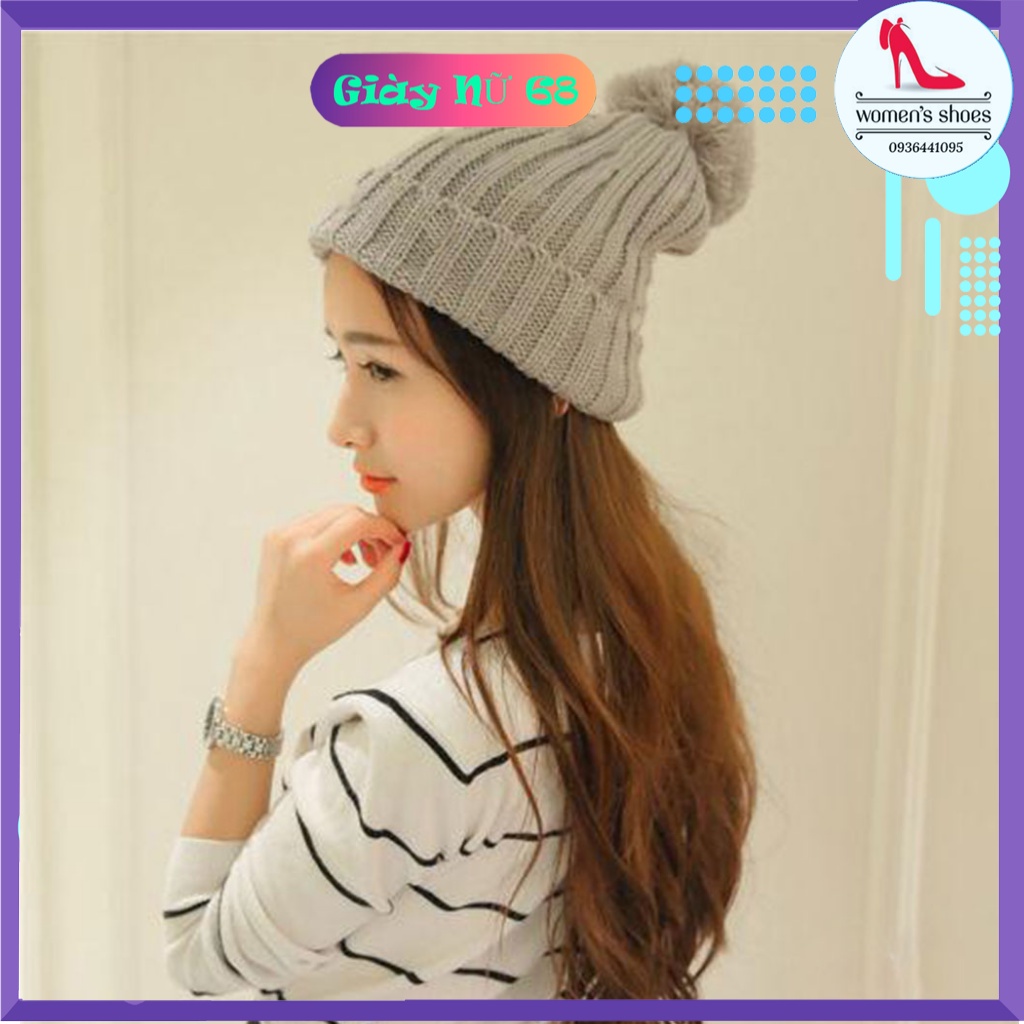 Mũ Len Quả Bông Siêu Hot..xz :)