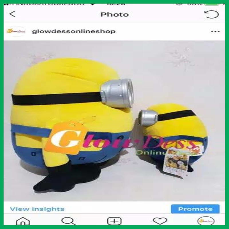 Mới 3 Búp Bê Minion Cỡ 50cm