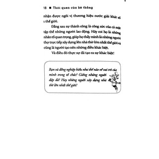 Sách - Thói quen của kẻ thắng