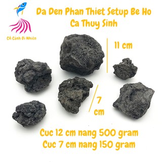 Đá Đen Phan Thiết 1 Kg setup bể hồ cá thủy sinh size 10 - 20 cm