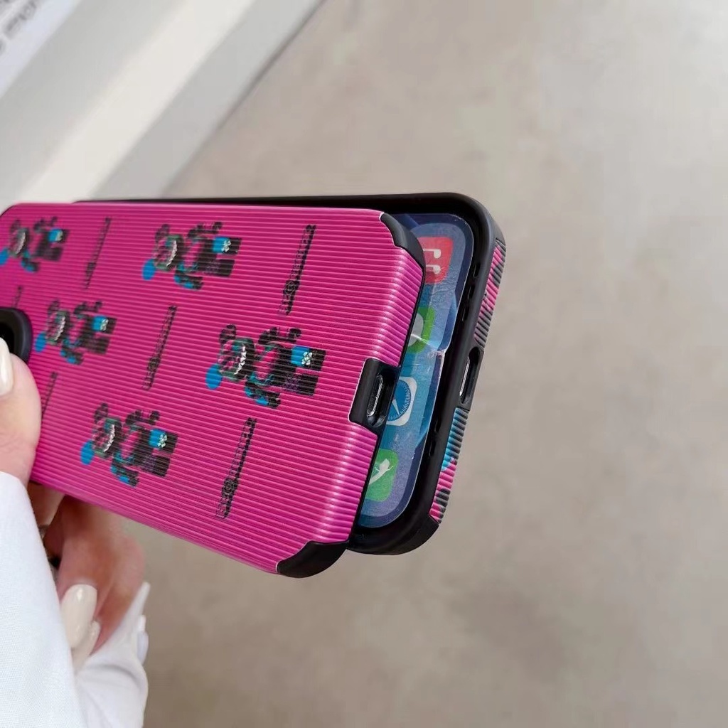 Sang Trọng Ốp Điện Thoại Da In Hình Gấu Cho iphone 13 Pro Max i13 13pro 11ProMax i11 iX Xs XR Xs Max 7plus 8plus 12Pro 12 Pro Max