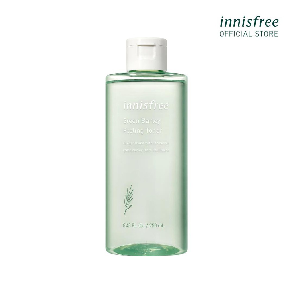 Nước cân bằng tẩy tế bào chết từ lúa mạch xanh innisfree Green Barley Peeling Toner 250ml