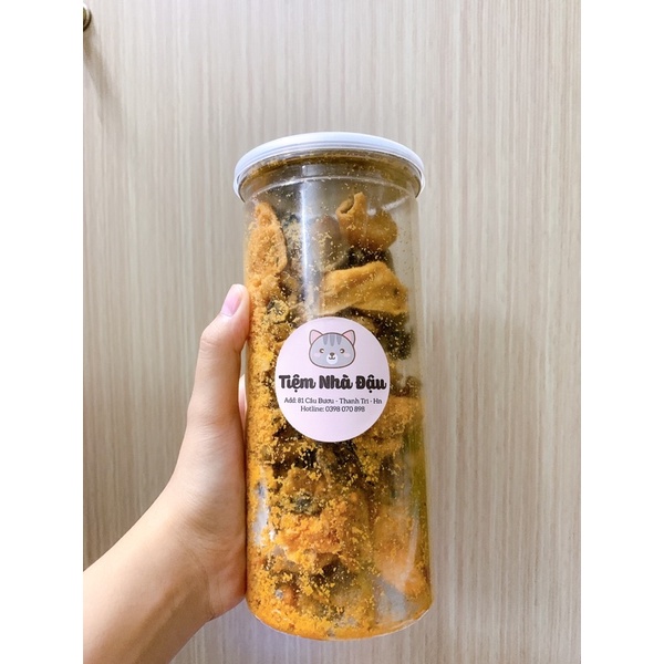 Da cá trứng muối giòn rụm - Đồ ăn vặt giá rẻ Hà Nội | BigBuy360 - bigbuy360.vn