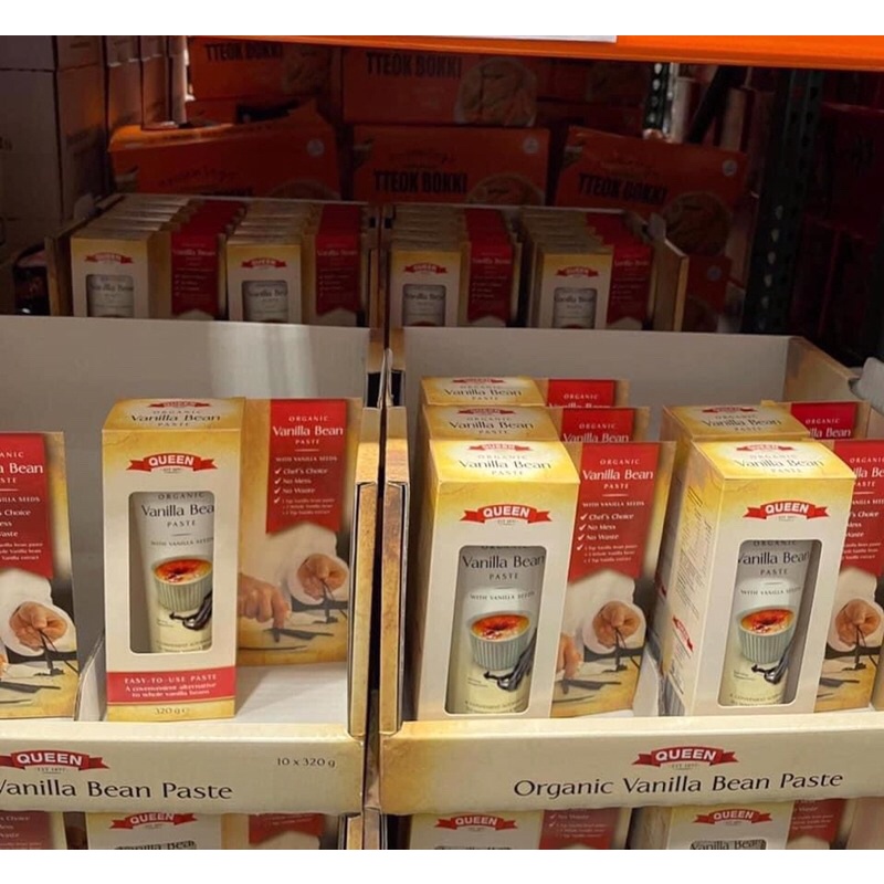 Vani Nguyên Chất Queen Organic Vanilla Bean Paste 320g