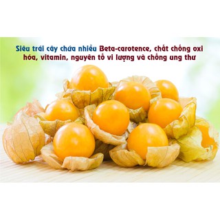 Tầm bóp Nam Mỹ chín cây  tươi nguyên vỏ 200gr