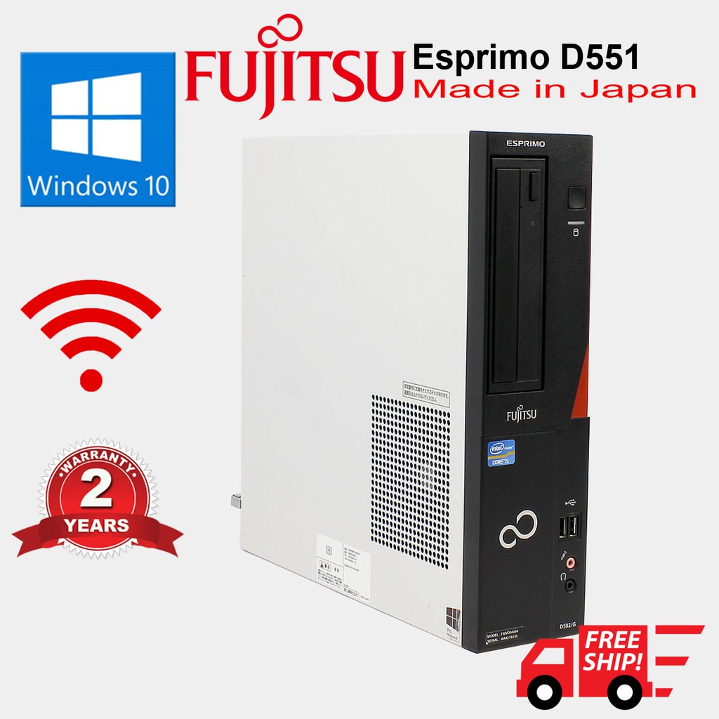 Máy Bộ Nhật Fujitsu D551/ G1620/2GB/HDD 160GB