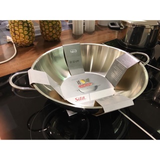 🇩🇪HÀNG ĐỨC-CHẢO XÀO Sâu lòng ĐA NĂNG SILIT WOK 32cm CAO CẤP -chính hãng từ Đức