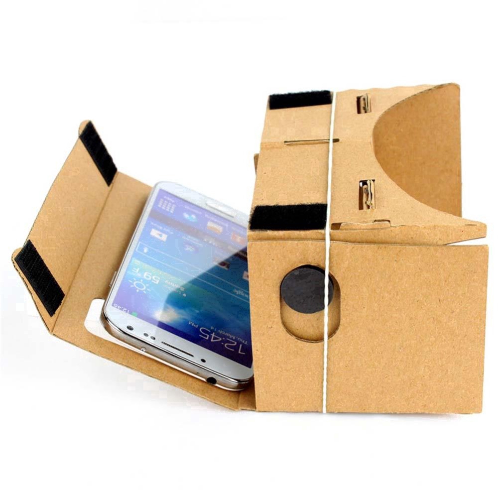 DIY Magnetic 3D Virtual Reality Glasses Google Cardboard For Smartphones