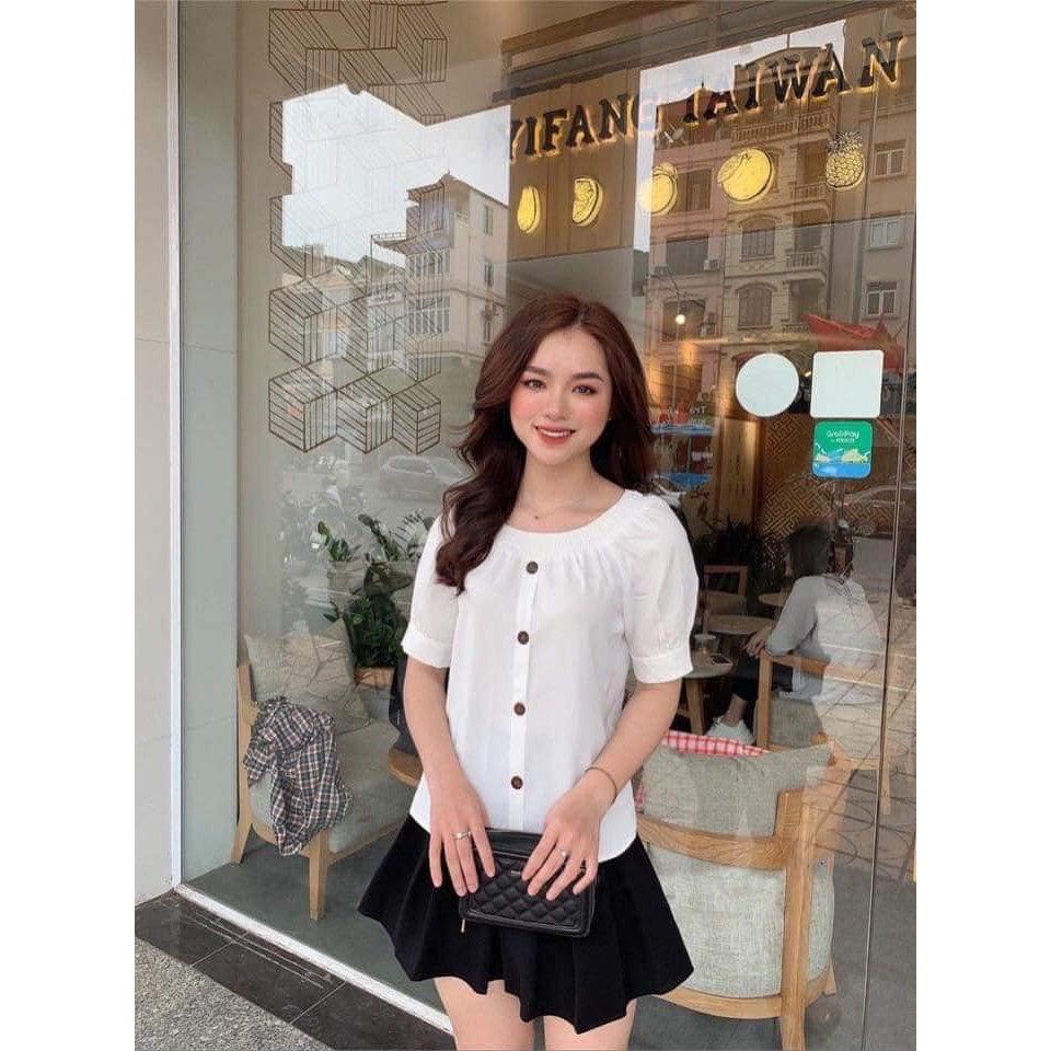 Áo sơ mi cổ chun