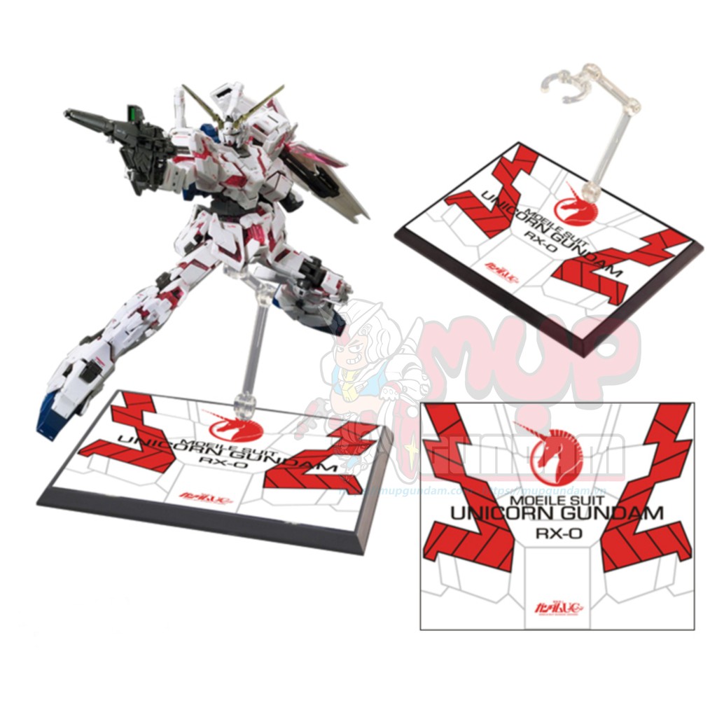 Đế trưng bày mô hình Gundam (base gundam) cho HG và RG 1/144 [Các loại fig cùng cỡ đều dùng được]