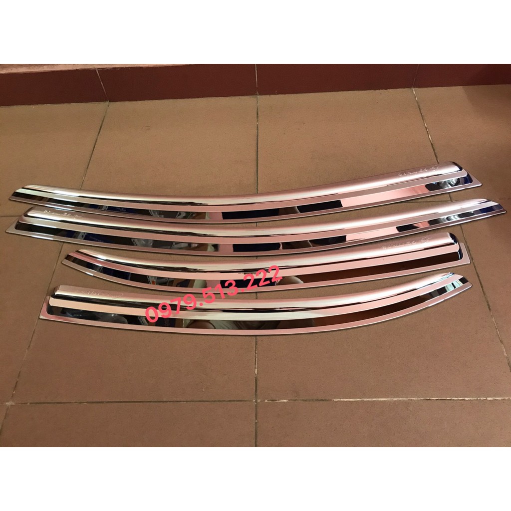 Vè che mưa mạ crom Gentra / Aveo
