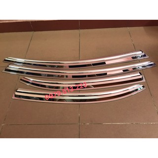 Vè che mưa mạ crom Gentra / Aveo