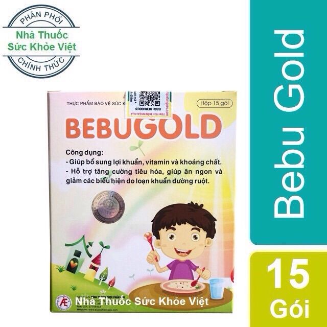 Cốm vi sinh Bebugold - Hỗ trợ tăng cường tiêu hóa, giúp ăn ngon, hấp thu tốt
