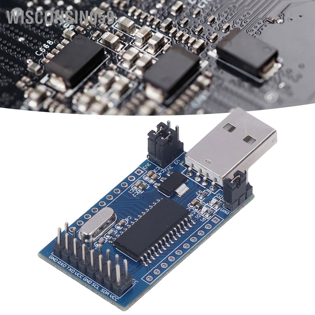 Mô-đun Chuyển Đổi Cổng USB Wisconsin059 Sang UART IIC SPI SPI TTL ISP EPP CH341A