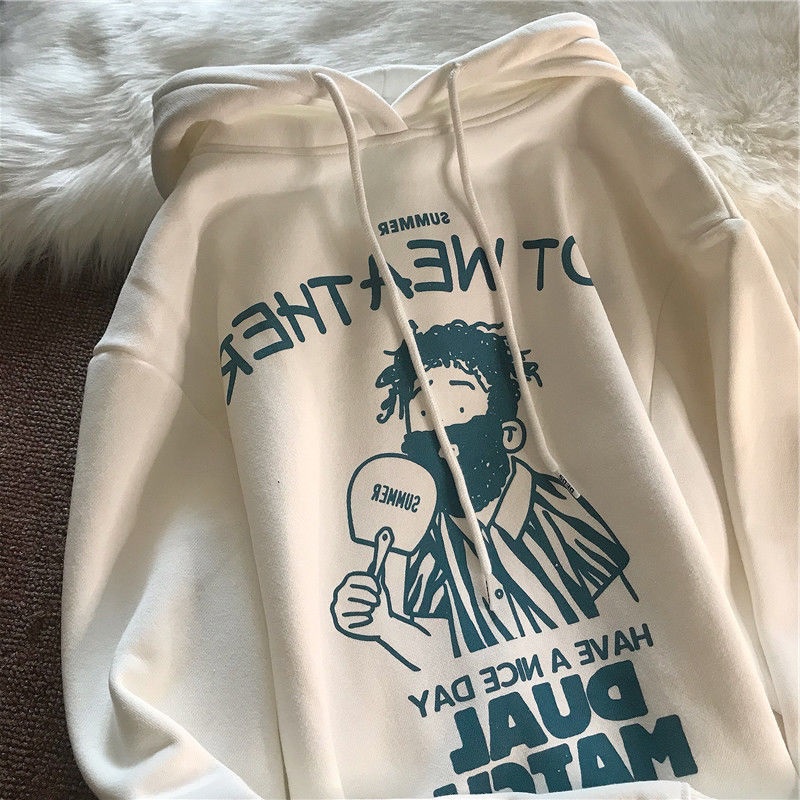 NRVP Áo Hoodie Dáng Rộng Thời Trang Hàn Quốc 2022 Dành Cho Nữ