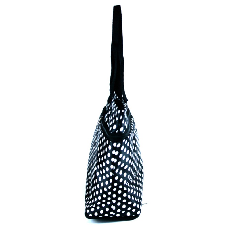 Túi Mua Sắm Đựng Thực Phẩm 2 Trong 1 Có Bánh Xe Kéo Chống Thấm Nước Có Thể Gấp Gọn Tiện