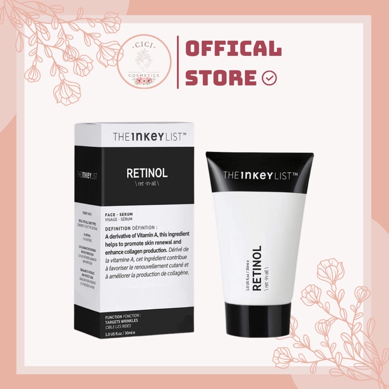 [BILL US] Tinh chất chống lão hoá The Inkey List Retinol anti-aging serum 30ml