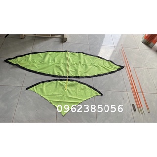 Combo diều 2m khung thuỷ tinh + áo diều