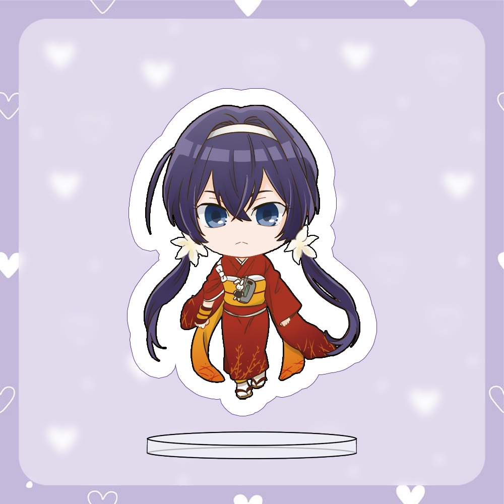 ( MINI ) Mô hình Standee BUNGOU STRAY DOGS Văn Hào Lưu Lạc anime chibi mica trưng bày