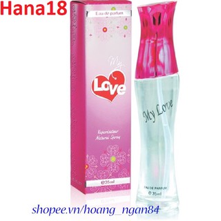 Nước Hoa Nữ 35ml My Love đủ màu Chính Hãng.