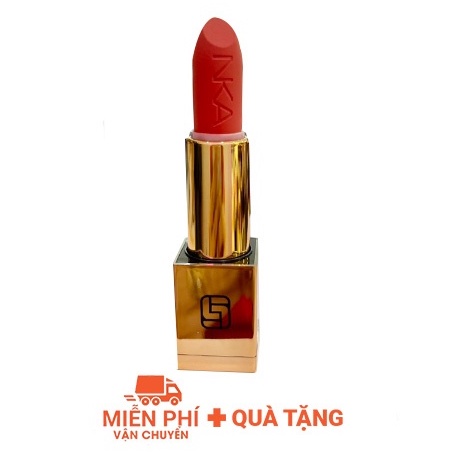 Son Laura Sunshine Golden Velvet Lipstick No.13 - Hồng Cam San Hô