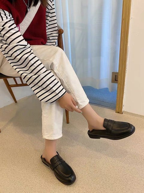 giày oxford đế bằng
