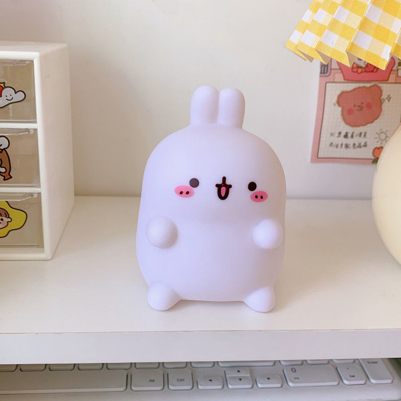 đèn ngủ để bàn🌕CUTE🌕 đèn ngủ mini silicon