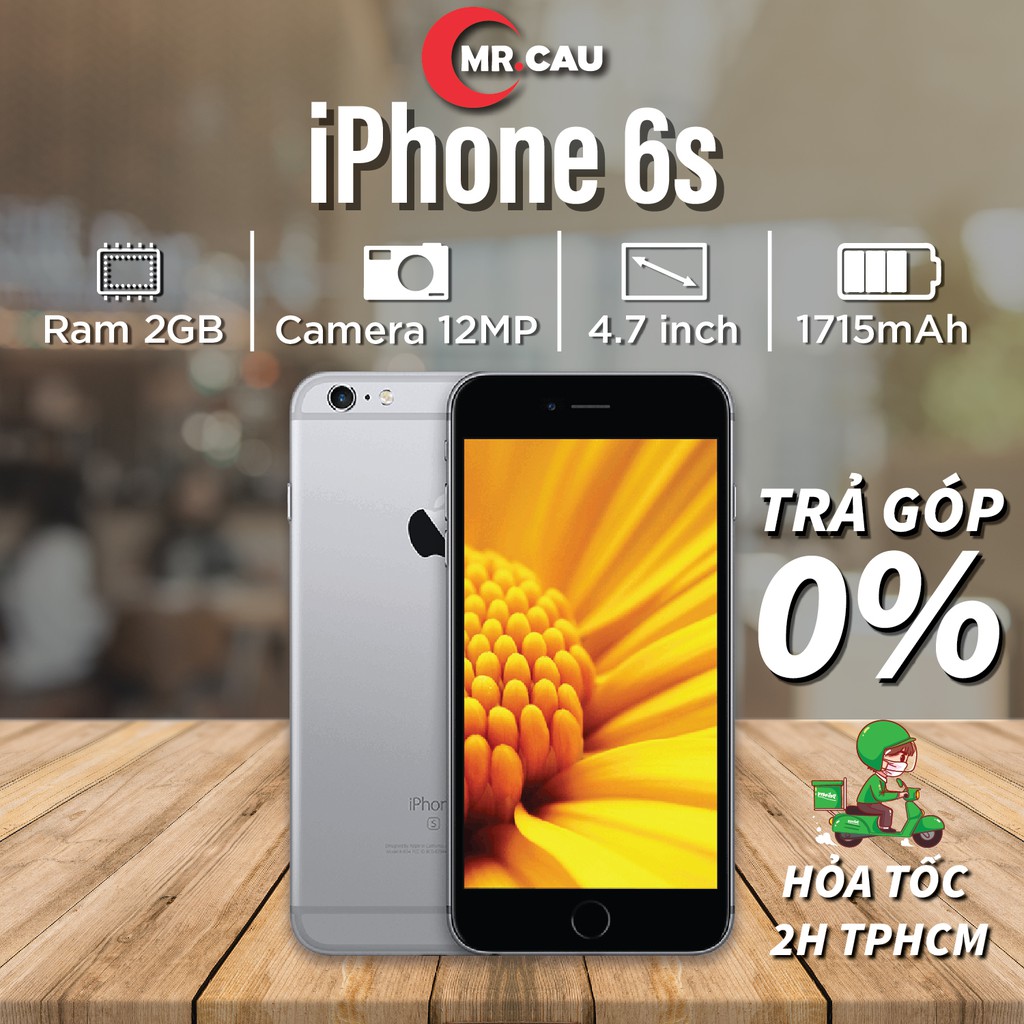 Điện thoại iPhone 6S - 64GB Quốc Tế Chính Hãng Apple Đẹp Keng 99% FREESHIP - MRCAU